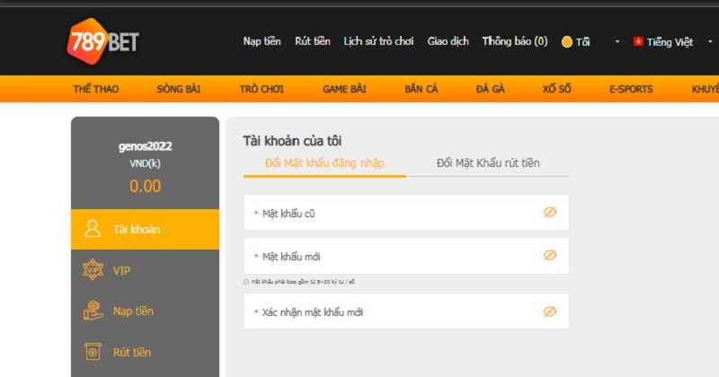 Hướng dẫn rút tiền 789bet dành cho người mới chơi